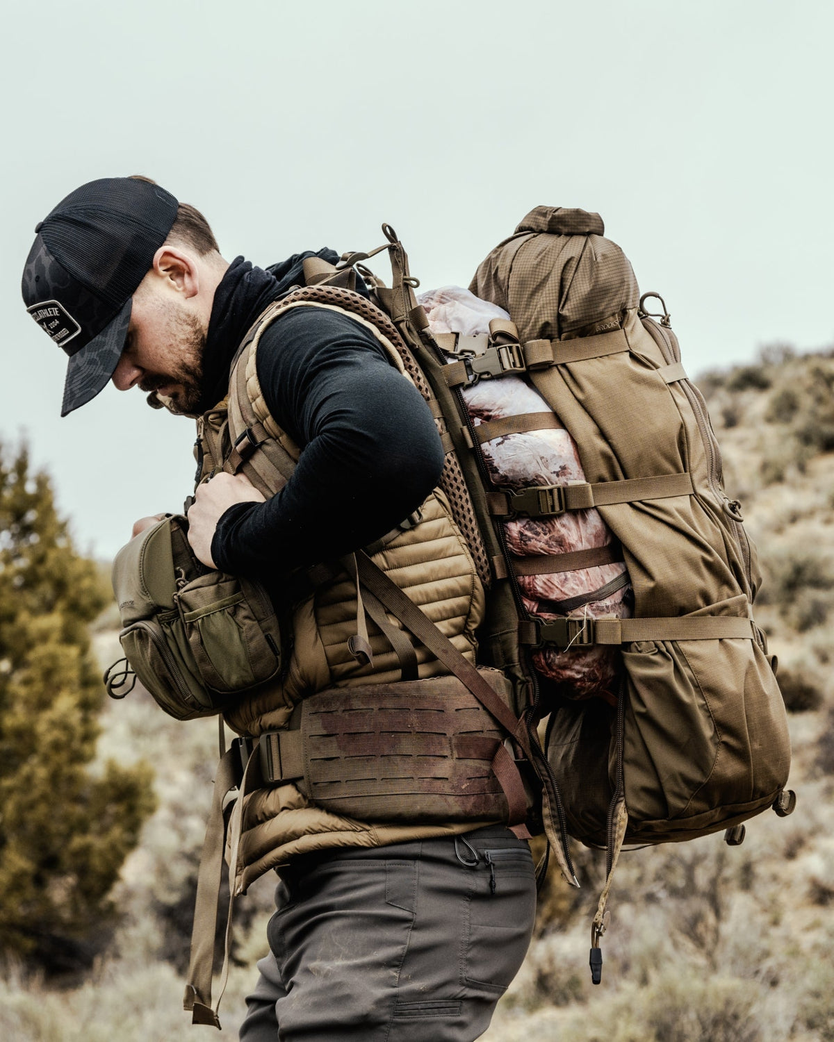 Eberlestock Modframe - Field-use setup - bag and accessories sold separately