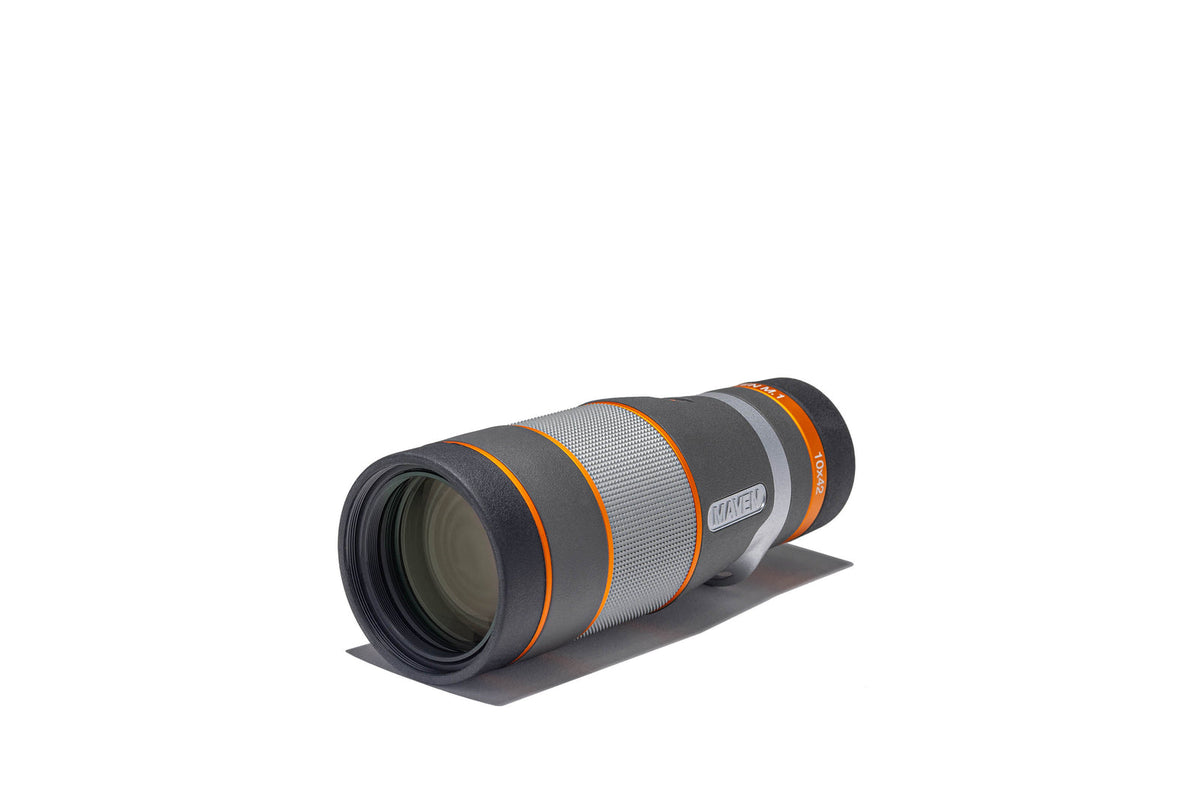 Maven M.1 10x42 Monocular Grey Orange