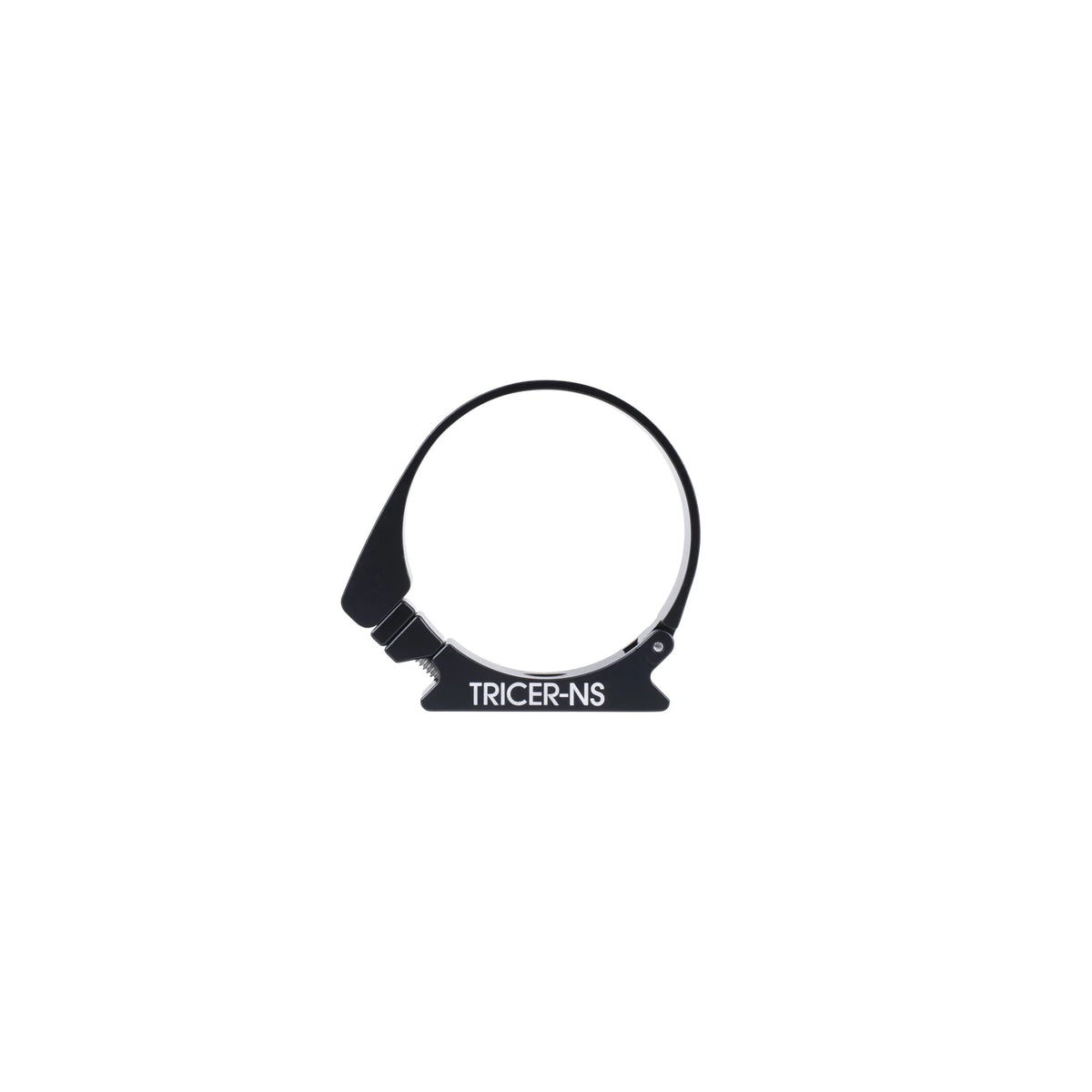 Black Arca-Swiss adapter with 'TRICER-NS' branding on a white background