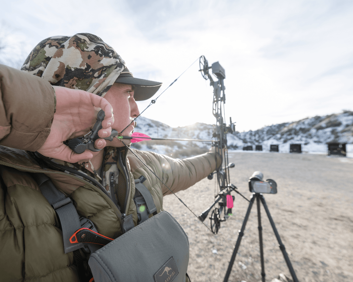 On Glass Archery Release Clip