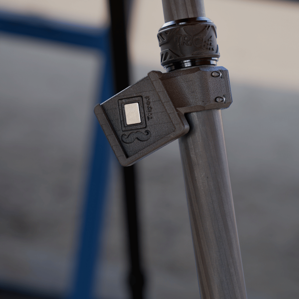 On Glass Tripod Stash