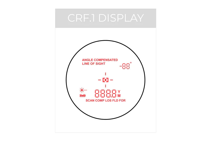 Maven CRF.1 - 6x22 / 5-2400 YD Rangefinder