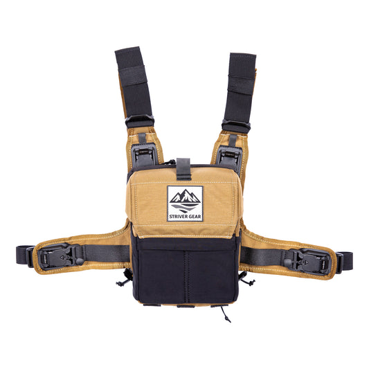 Quick Release Bino Harness Coyote/Black