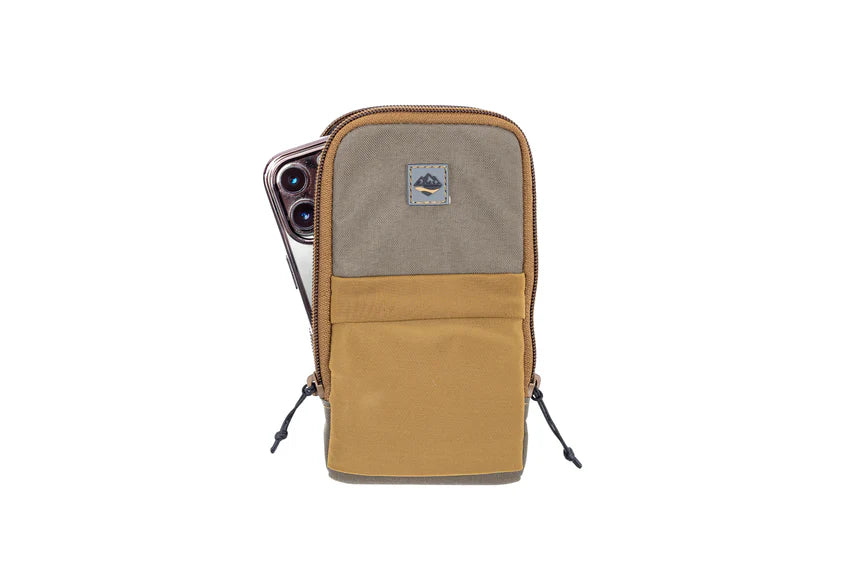 Phone pouch on a white background